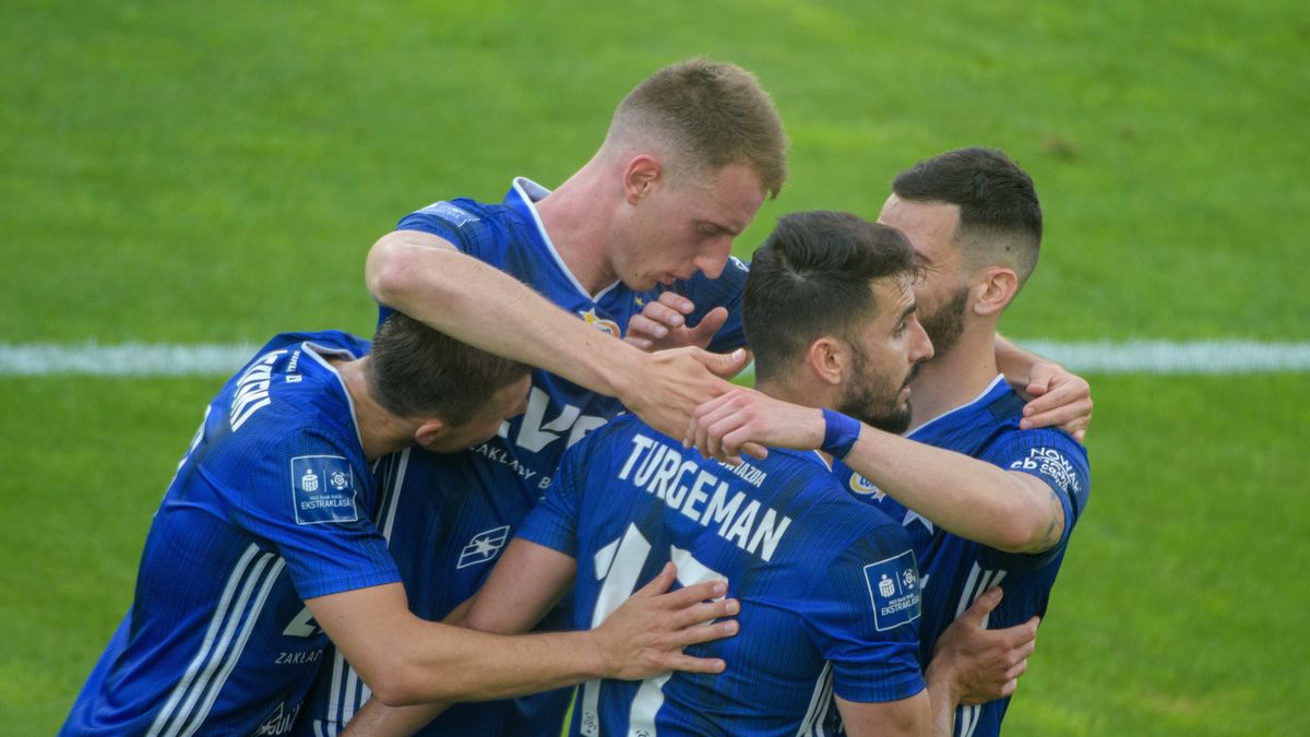 PAP / Grzegorz Michałowski / Na zdjęciu: piłkarze Wisły Kraków