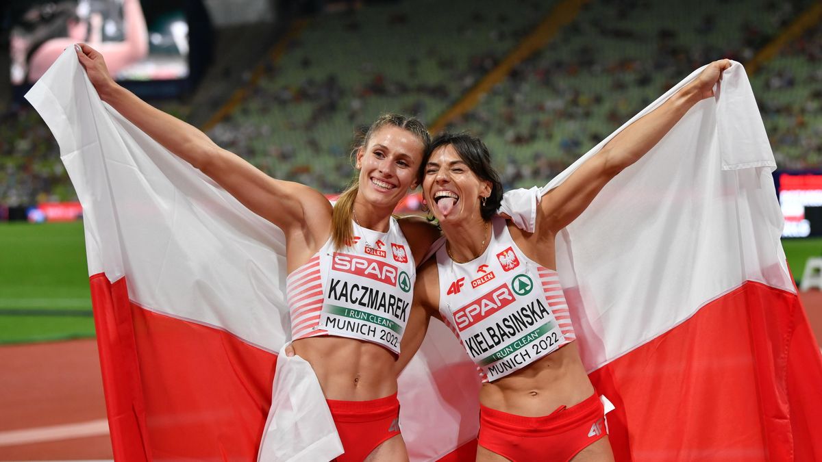 Anna Kiełbasińska i Natalia Kaczmarek