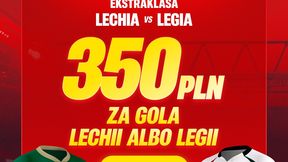 Lechia - Legia: Kurs 175.00 na gola wybranej drużyny. Superbet kod promocyjny
