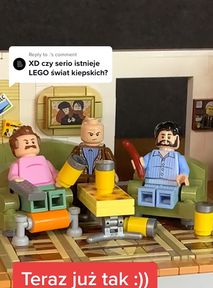 "Świat według Kiepskich" z klocków LEGO. Zestaw hitem TikToka