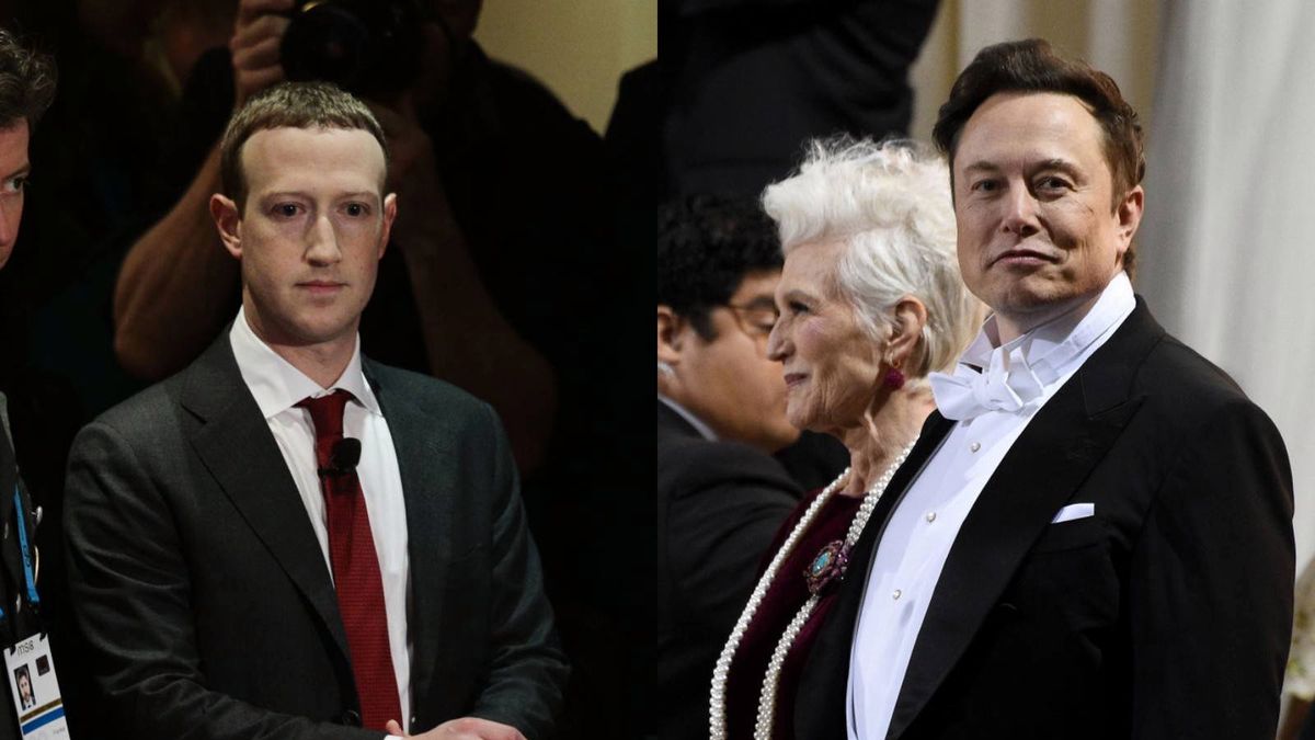 Mark Zuckerberg oraz Elon Musk