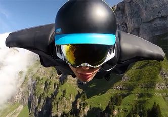 Wingsuit pociąga tak bardzo, że opłaca się ryzykować życie