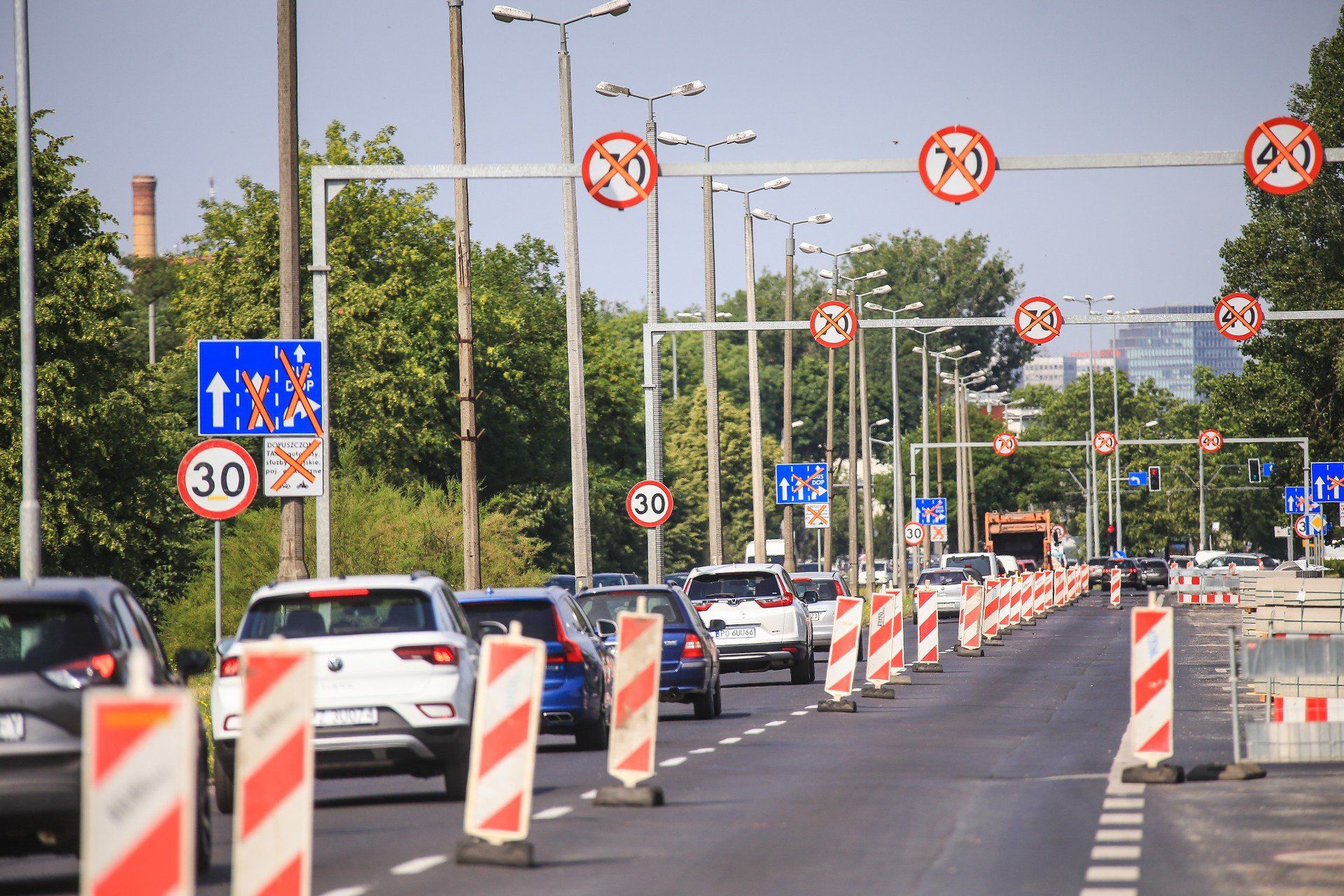 ULICA WARSZAWSKA REMONT DROGI