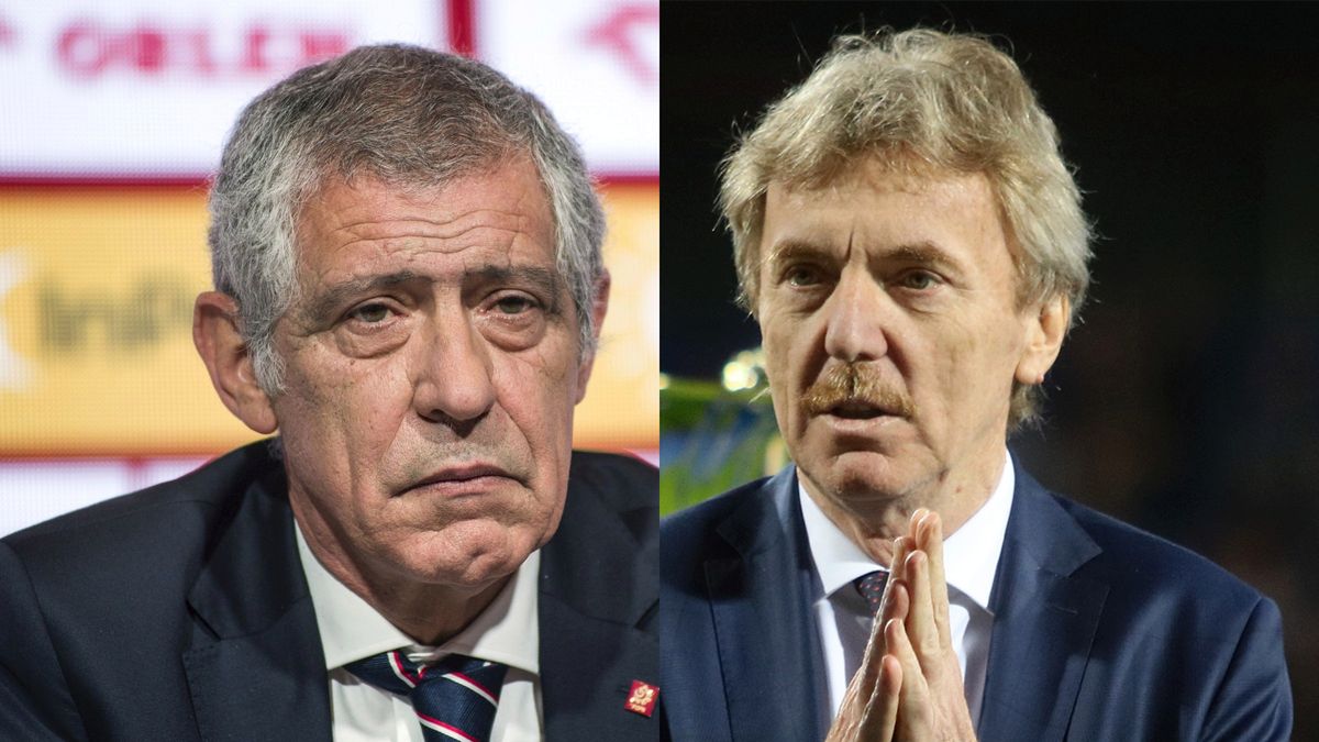 Fernando Santos i Zbigniew Boniek