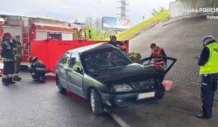 Śmiertelny wypadek w Katowicach. Przecięła trzy pasy ruchu. Skończyło się tragedią