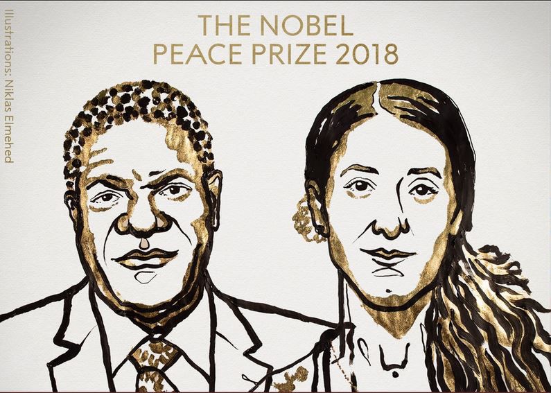 Pokojowa Nagroda Nobla przyznana. Odznaczeni walczą z przemocą seksualną