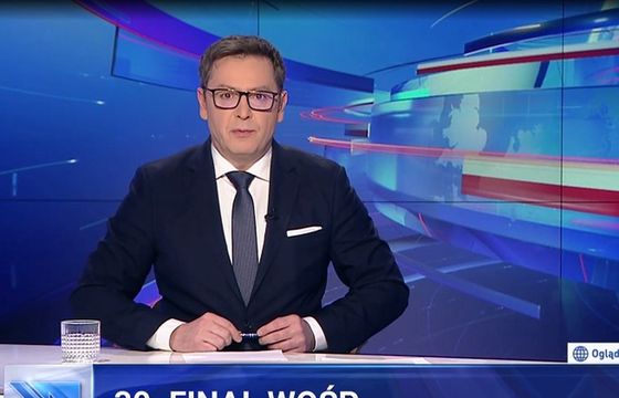 W TVP o finale WOŚP tylko krótko. „Wiadomości”: partnerem 30. finału jedna z komercyjnych stacji