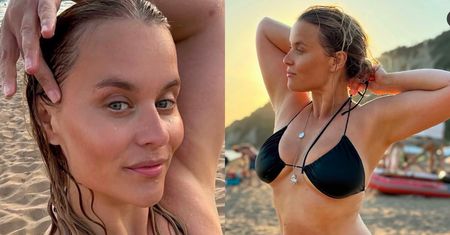 Anna Senkara pokazała się w wakacyjnej odsłonie. Gwiazda TVN zapozowała na plaży w SKĄPYM BIKINI (FOTO)