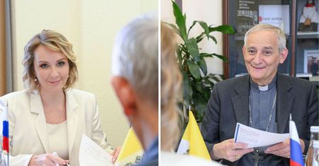 Papieski wysłannik w Rosji. Spotkał się rzeczniczką praw dziecka