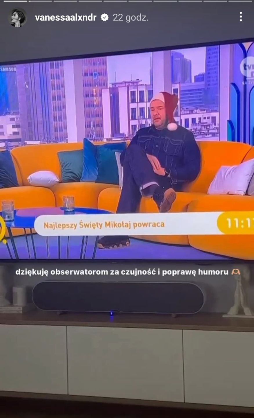 Vanessa Aleksander komentuje występ Tomasza Karolaka w DDTVN