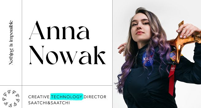Anna Nowak poprowadzi dział Creative Technology w Saatchi&amp;Saatchi