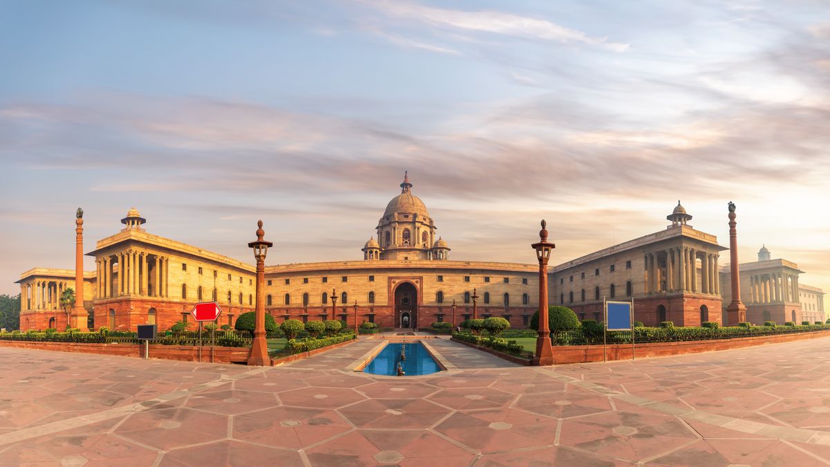 Budynek Sekretariatu Centralnego w stolicy Indii