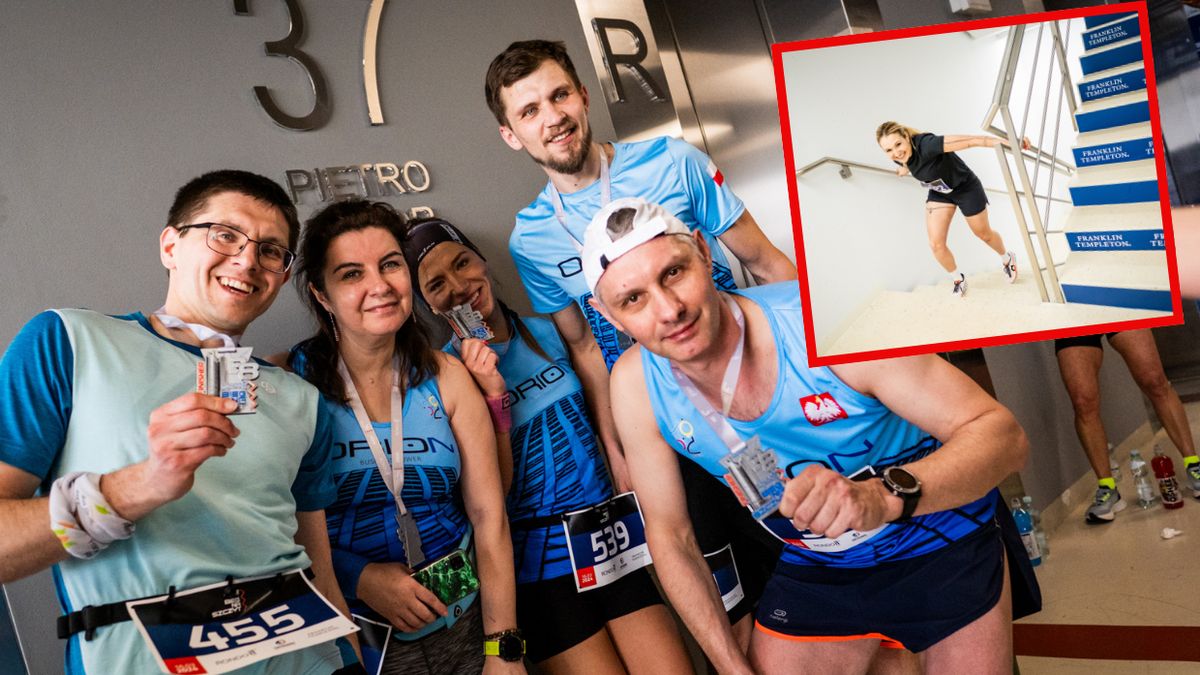 Uczestnicy charytatywno-sportowego wydarzenia