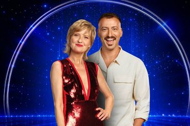 Izabela Kuna i jej partner w "TzG" Michał Bartkiewicz