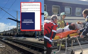 Dron uderzył w cywilów w Dnieprze. Polski MSZ potępia Rosję