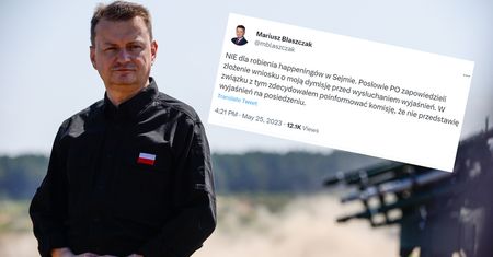 Błaszczak odmawia wyjaśnień. Mocne słowa