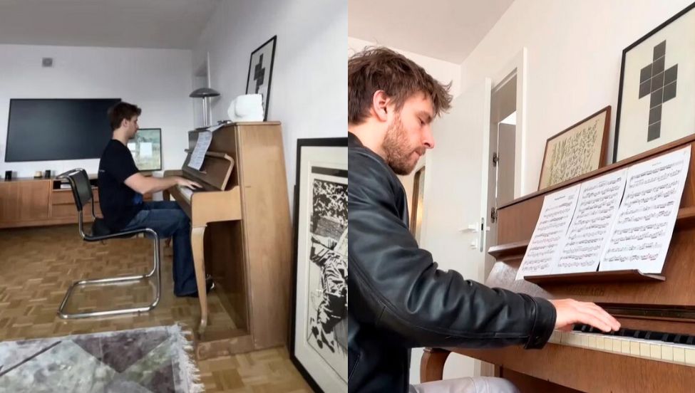 Wnętrza mieszkania Macieja Musiała