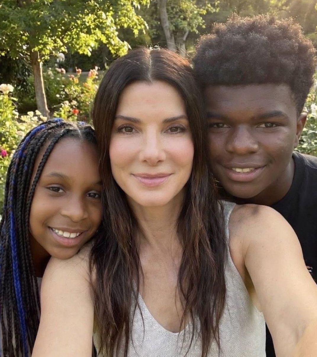 Sandra Bullock z dziećmi