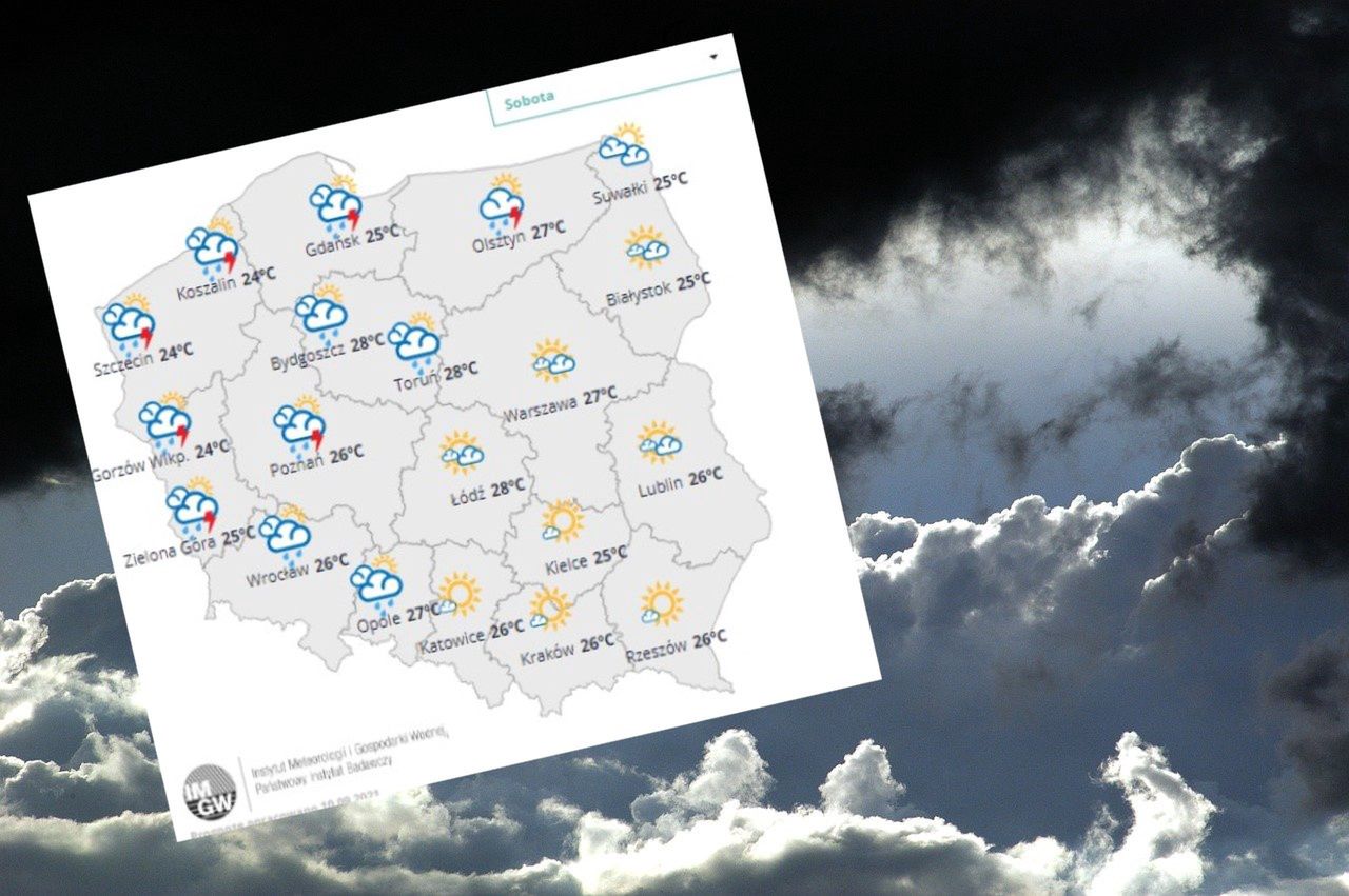 Pogoda na dzisiaj. Ostrzeżenia IMGW 