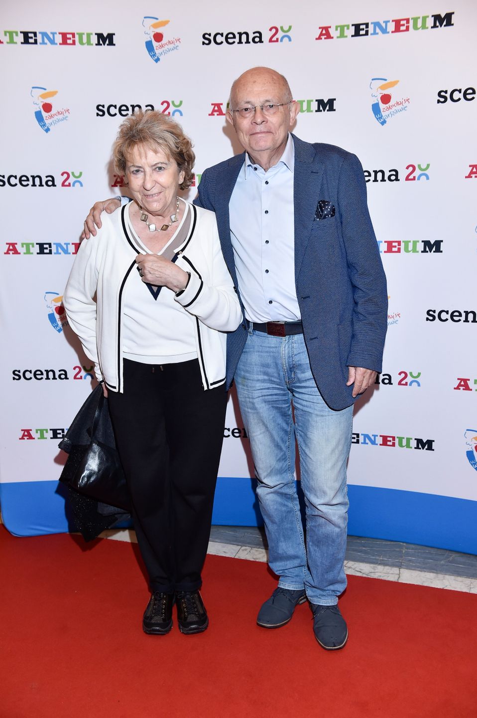 Halina Borowska, Marek Borowski - Premiera spektaklu Alicja w Krainie Snów
