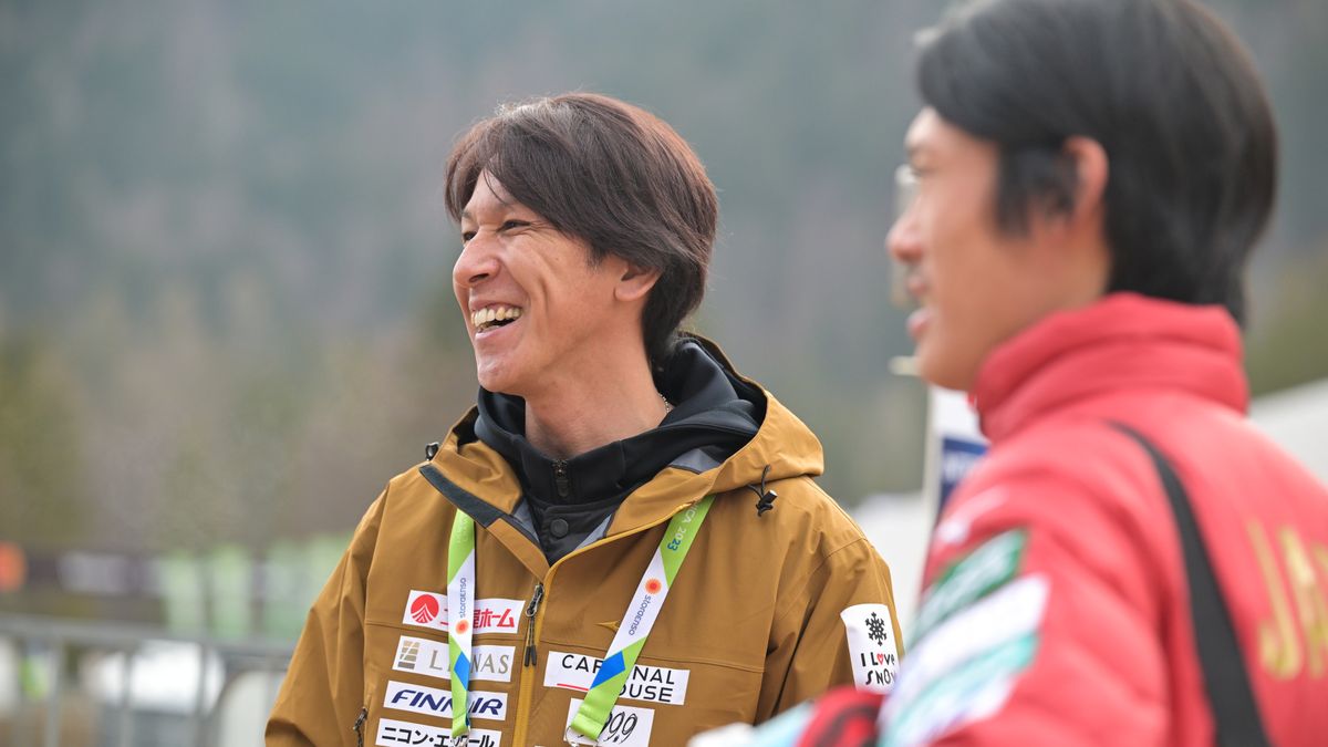 PLANICA, SLOVENIA - MARCH 30: Noriaki Kasai of Japan ahead of training for the FIS World Cup Ski Flying Men Planica on March 30, 2023 in Planica, Slovenia. (Photo by Bjoern Reichert/NordicFocus/Getty Images)