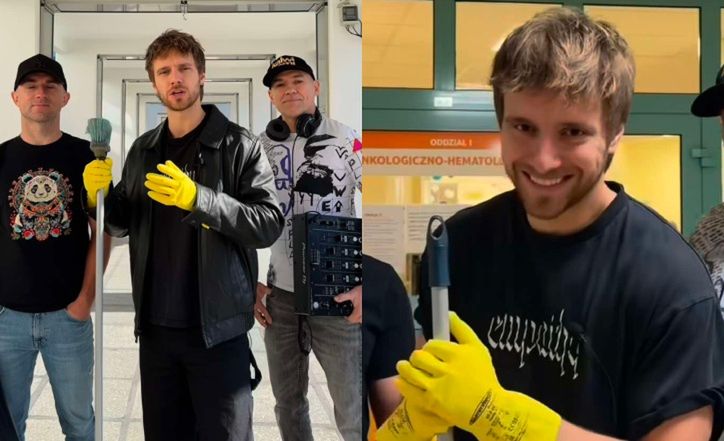 Maciej Musiał przystąpił do pucowania