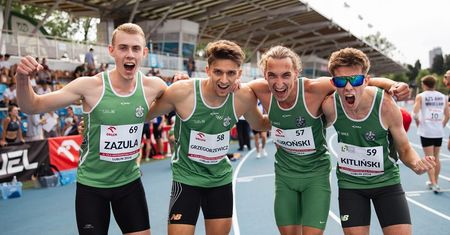 Złote i srebrne sztafety AZS UMCS Lublin na Mistrzostwach Polski U23