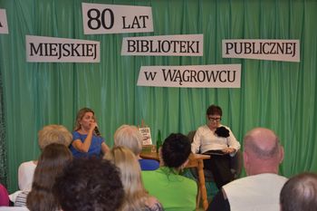 Królowa Polskiego Kryminału zawitała do Wągrowca
