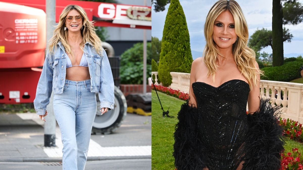 Heidi Klum mimo upływu lat zachwyca wyglądem i figurą