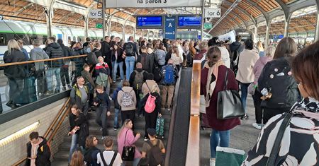 Nagranie z dworca we Wrocławiu. Co za chaos