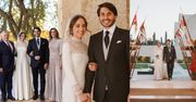 Księżniczka Jordanii Iman WZIĘŁA ŚLUB z milionerem! Córka króla Abdullaha II i królowej Ranii miała kreację od Diora (ZDJĘCIA)