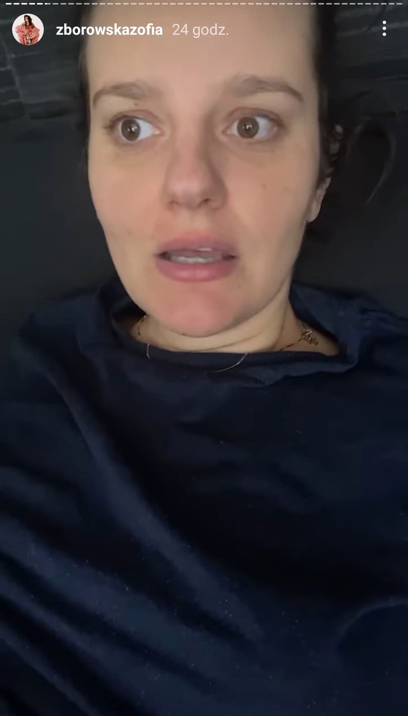 Zofia Zborowska o chorobie w ciąży