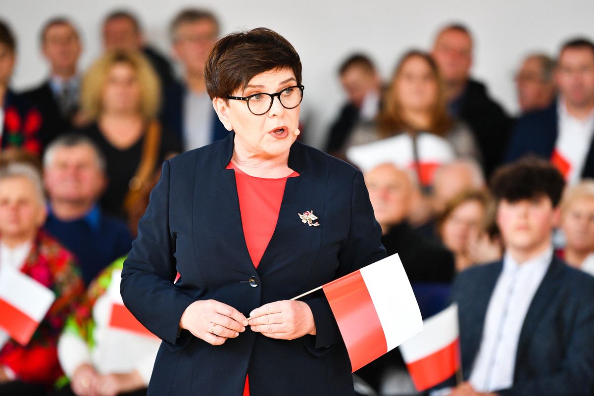 Wypowiedź premiera Ukrainy Denysa Szmyhala jest po prostu niesprawiedliwa wobec Polski - uważa Beata Szydło