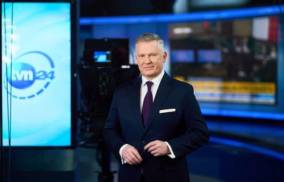 Grzegorz Kajdanowicz poprowadzi wieczór wyborczy w TVN24