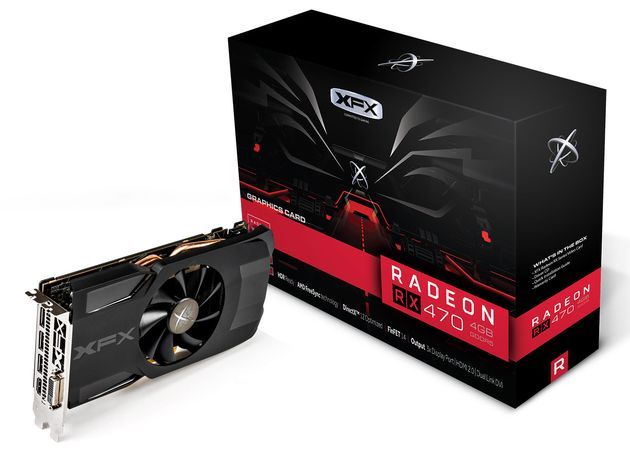 XFX Radeon RX 470 Single Fan 4 GB