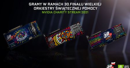 Karty GeForce RTX 3000 w edycji WOŚP - jest jeden sposób, by je zgarnąć