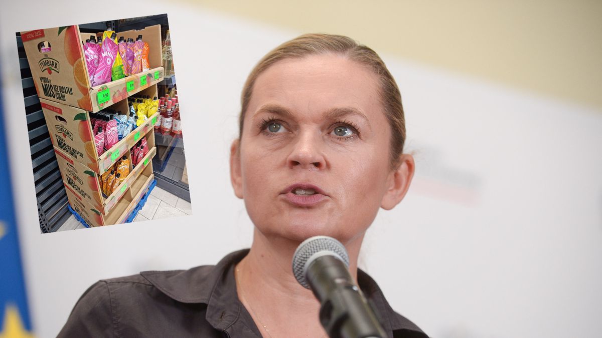 Nowacka komentuje alkohol sprzedawany w tubkach