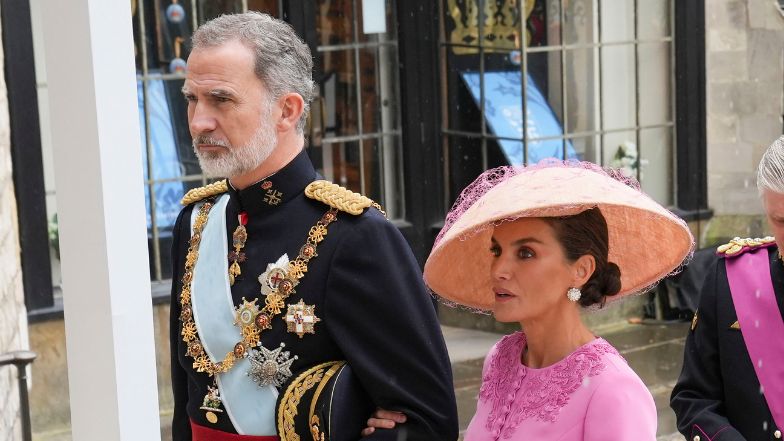 krKrólowa Letizia na koronacji króla Karola III