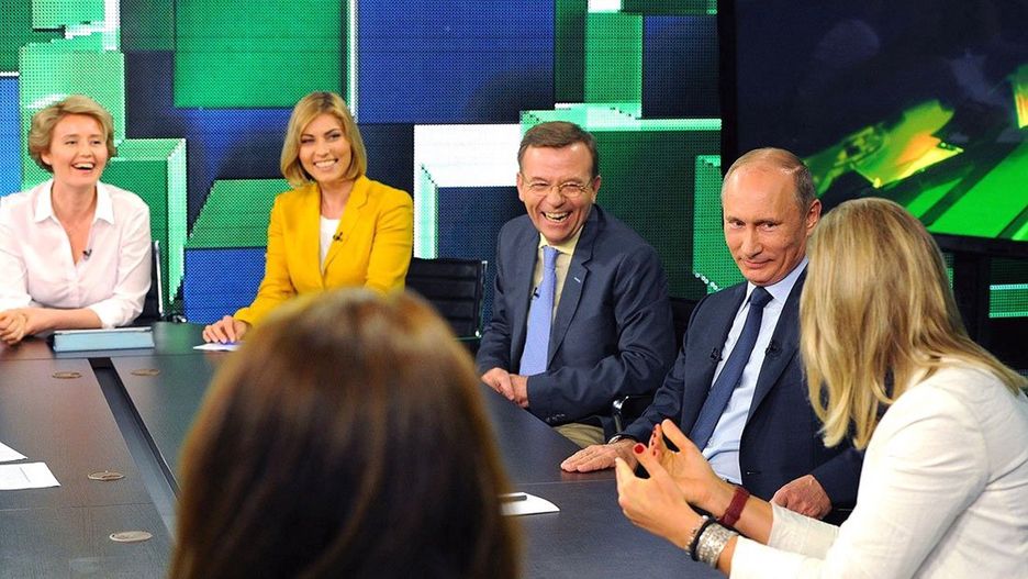 Władimir Putin był mile widzianym gościem Russia Today w 2013 roku