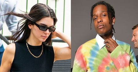 Wypuszczony z aresztu ASAP Rocky flirtuje z Kendall Jenner na nabożeństwie Kanyego Westa (WIDEO)