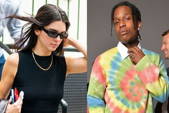 Wypuszczony z aresztu ASAP Rocky flirtuje z Kendall Jenner na nabożeństwie Kanyego Westa (WIDEO)