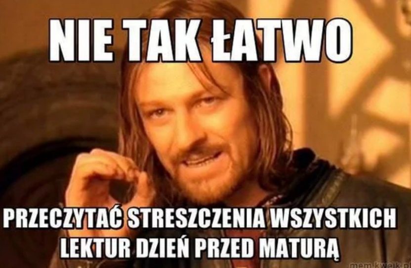 Memy na maturę.