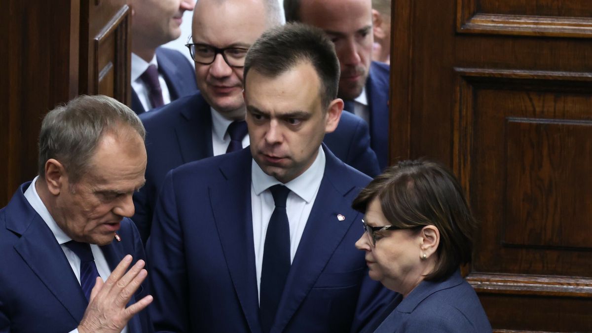 9. posiedzenie Sejmu X kadencji
10.04.2024 Warszawa 9. posiedzenie Sejmu X kadencji Fot. Jacek Dominski/REPORTER
N/z: Donald Tusk, Adam Bodnar, Andrzej Domanski, Izabela Leszczyna
Jacek Dominski/REPORTER