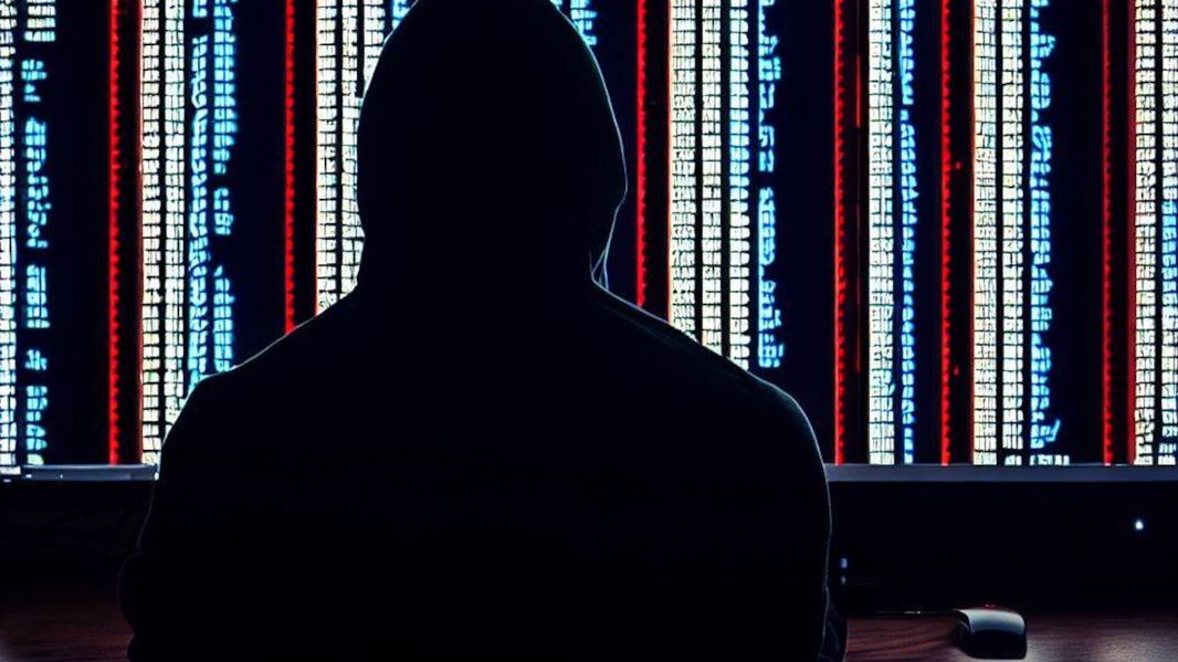 Wizualizacja cyberprzestępcy