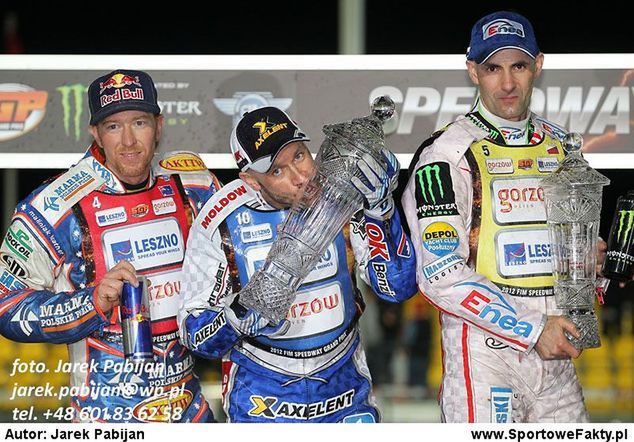 Jason Crump, Nicki Pedersen i Tomasz Gollob łącznie na podium SGP stawali 144 razy.