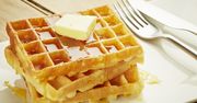 Opiekane mrożone gofry maślane