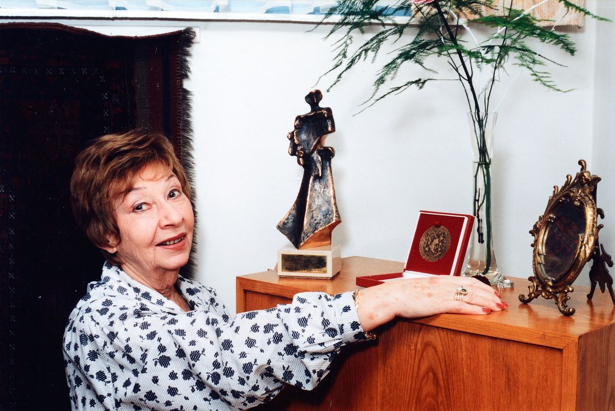 Irena Kwiatkowska w 1994 r.
