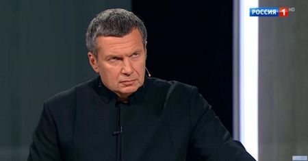 Odlot w rosyjskiej telewizji. Rzucił klątwę i mówił... o diable