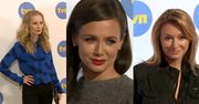 Rusin, Cielecka, Rozenek i Wojciechowska na prezentacji ramowki TVN