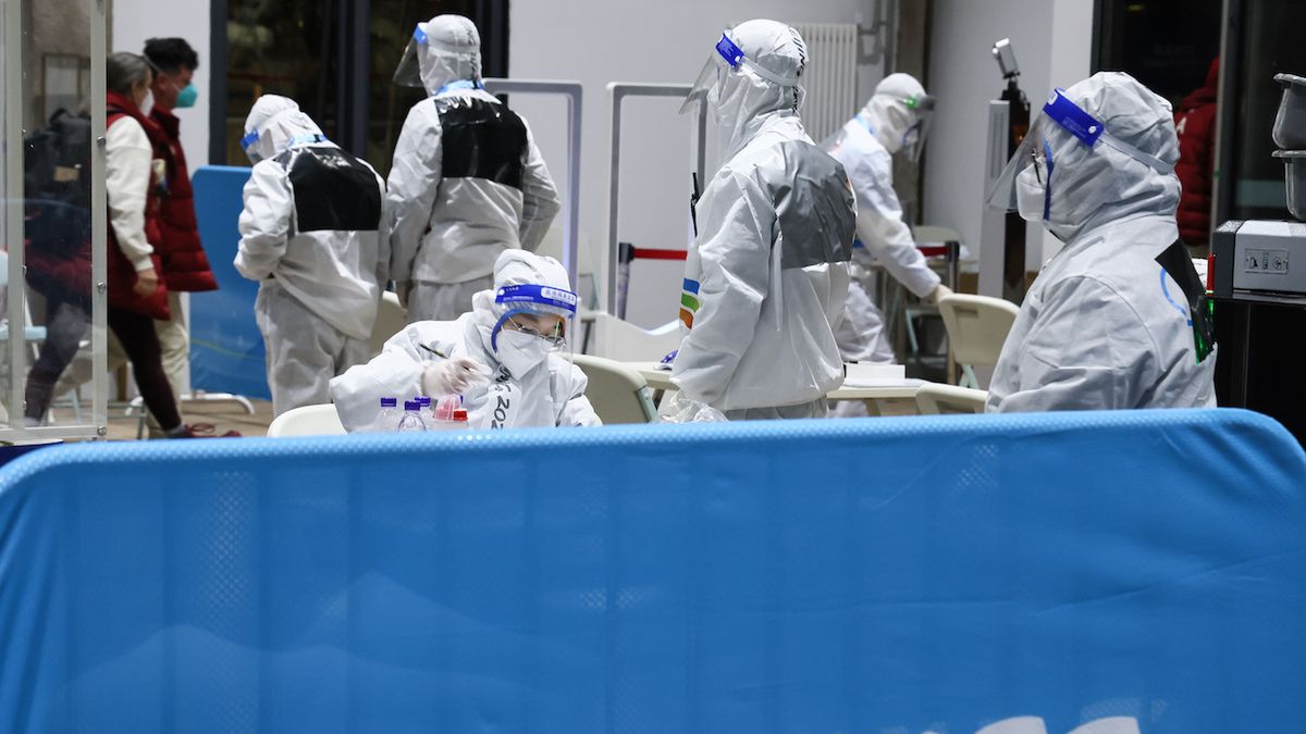 Zdjęcie okładkowe artykułu: Getty Images / Valery Sharifulin\TASS / Masowe testy na koronawirusa podczas IO Pekin 2022
